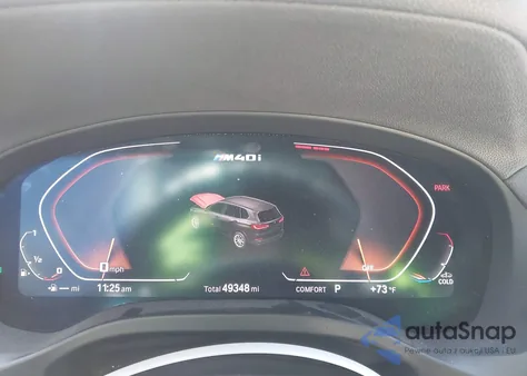 2020 BMW X3 xDrivem40I z USA, uszkodzony, nr VIN 5UXTY9C04L9B01419